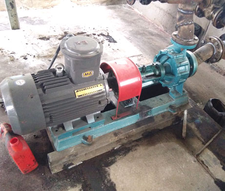RY導(dǎo)熱油泵使用現(xiàn)場